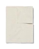 HEMA Tafelkleed Katoen 140x240 Beige Streep (zand) HEMA Tafelkleed Katoen 140x240 Beige Streep (zand)