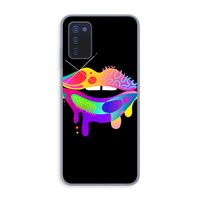 Lip Palette: Samsung Galaxy A03s Transparant Hoesje Lip Palette: Samsung Galaxy A03s Transparant Hoesje