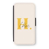 Amber Script: iPhone 7 Plus Flip Hoesje