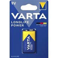 Batterij Varta Longlife Power 9Volt | 10 stuks