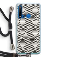 Magic pattern: Huawei P20 Lite (2019) Transparant Hoesje met koord