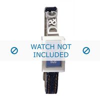 Dolce & Gabbana horlogeband 3719050034 Leder Blauw - thumbnail