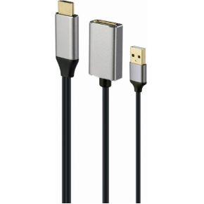 Gembird Actieve 4K HDMI naar DisplayPort-adapter, zwart