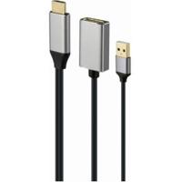 Gembird Actieve 4K HDMI naar DisplayPort-adapter, zwart