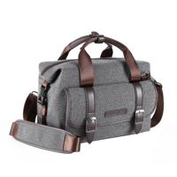 K&F Concept messenger bag KF13.079 voor camera en lenzen - 30x16x24 cm - grijs