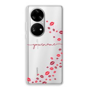 Kusjes: Huawei P50 Pro Transparant Hoesje