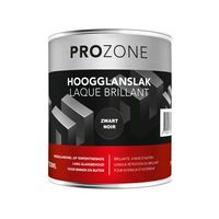 Hoogglanslak zwart (750ml)