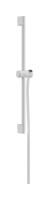 Hansgrohe Unica glijstang Pulsify S 65 cm met push-schuifstuk en doucheslang, mat wit - thumbnail