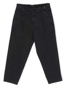 Aspesi Kids pantalon chino à coupe slim - Bleu