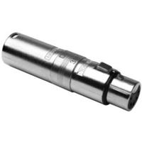 Amphenol XLR-adapter XLR-bus - XLR-stekker Aantal polen: 5, 3 Inhoud: 1 stuk(s)