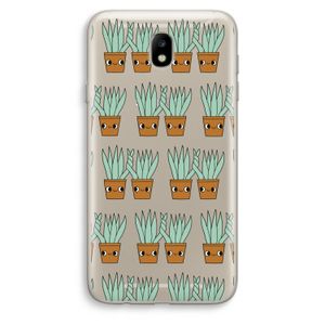 Sansevieria: Samsung Galaxy J7 (2017) Transparant Hoesje