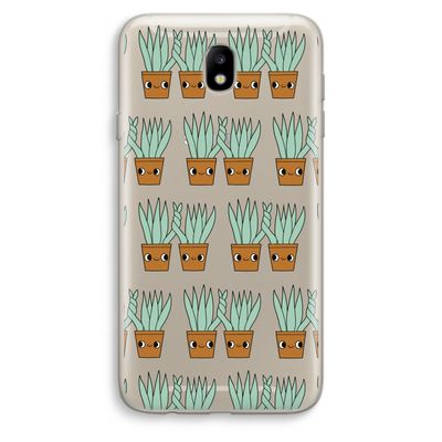 Sansevieria: Samsung Galaxy J7 (2017) Transparant Hoesje