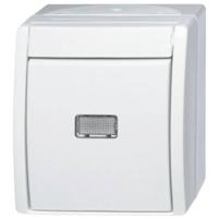 ABB 2CKA001484A0377 Wipschakelaar IP44 Wit
