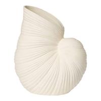 ferm LIVING Shell Pot Vaas - Off-White - thumbnail