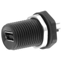 Mini-USB 2.0 type B Chassisbus, inbouw Encitech M12 1310-0008-01 encitech 1 stuk(s) - thumbnail