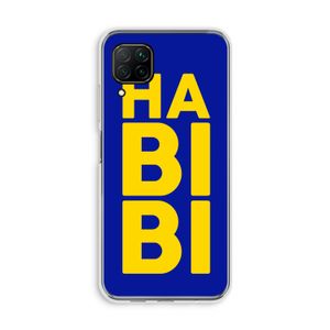 Habibi Blue: Huawei P40 Lite Transparant Hoesje