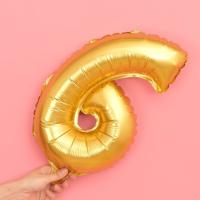 5 stuks 16 Inch nummer folie ballonnen Happy Birthday Party ballonnen bruiloft