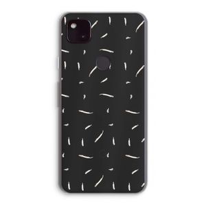 Hipster stripes: Google Pixel 4a 5G Transparant Hoesje