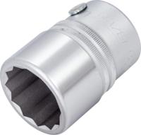 HAZET Dopsleutel 1000AZ-1.1/8 · 3/4 inch (20 mm) vierkant hol · Buitentwaalfkant profiel · SW 1,1/8?