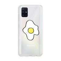 Spiegelei: Galaxy A51 4G Transparant Hoesje