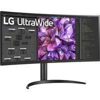 LG UltraWide 34WQ75C-B ledmonitor 2x HDMI, 1x DisplayPort, 5x USB-A, 1x USB-C, 1x RJ-45