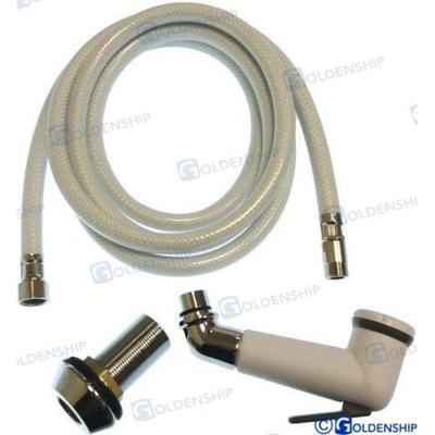 GS20236 - WITTE CAM-DOUCHE (PVC 2,5 M)