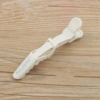 20 stuks professionele Alligator vorm haar clip vrouwen plastic Bobby PIN spelden boog hoofdband meisjes styling tools (10 stuks wit)