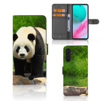 Samsung Galaxy M54 Telefoonhoesje met Pasjes Panda