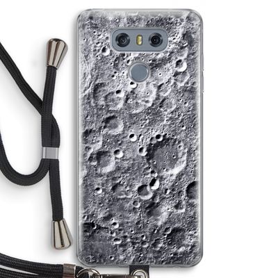 Maanlandschap: LG G6 Transparant Hoesje met koord