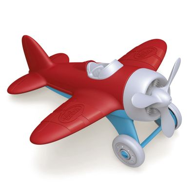 Green Toys vliegtuig rood
