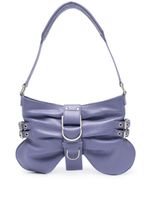 Blumarine grand sac porté épaule Butterfly - Violet - thumbnail