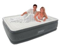 Intex DuraBeam Comfort-Plush Elevated Tweepersoonsmatras Grijs, Licht Grijs - thumbnail