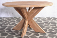 Teak tafel Malta Ø 130 cm- - Teak- Sens-Line