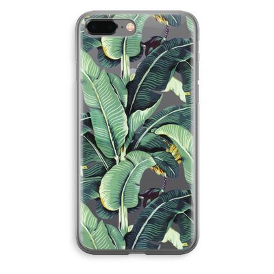 Bananenbladeren: iPhone 8 Plus Transparant Hoesje
