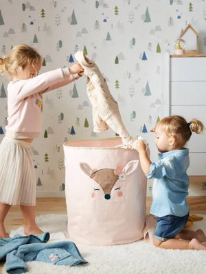 Opbergmand XL Hinde roze