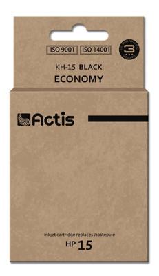 Actis KH-15 inkt (vervanging HP 15 C6615N; Standaard; 44 ml; zwart)