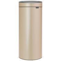 Brabantia Touch Bin Afvalemmer - 30 liter - kunststof binnenemmer - metallic gold 304507