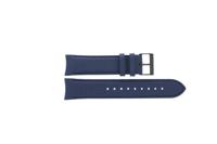 Horlogeband Hugo Boss HB-297-1-34-3048 / HB659302838 Leder Blauw 22mm