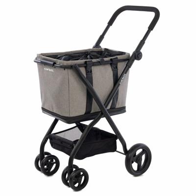 Winkelwagen Carlett CUBE S ICE Grijs