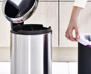 Brabantia newIcon pedaalemmer 12 liter met kunststof binnenemmer - Matt Steel Fingerprint Proof