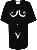 Moschino t-shirt en coton à motif imprimé - Noir - thumbnail