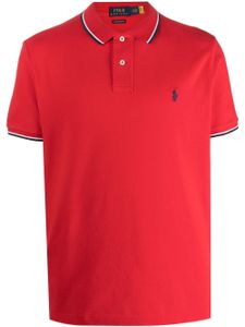 Polo Ralph Lauren polo à broderies - Rouge