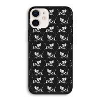 Zwarte poes: iPhone 12 Biologisch afbreekbaar hoesje