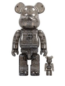 MEDICOM TOY x UNKLE x Studio Ar.Mour. lot de figurines BE@RBRICK 100% + 400% - Gris