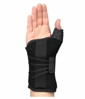 Basko Ryno Lacer Duimbrace / Polsspalk - XS - Rechts - Zwart - Kort