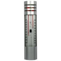 Thermometer min/max voor in kas - metaal - 32 cm   - - thumbnail