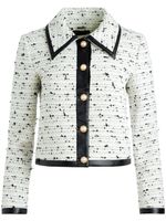 alice + olivia veste Renae à coupe crop - Blanc - thumbnail