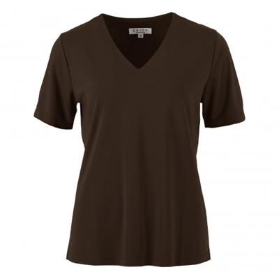 Enjoy - Bruin | Dames | Top | Bruin | XXL | regular | Kamst mode