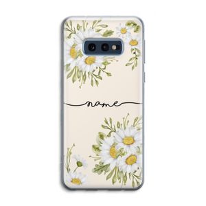 Daisies: Samsung Galaxy S10e Transparant Hoesje
