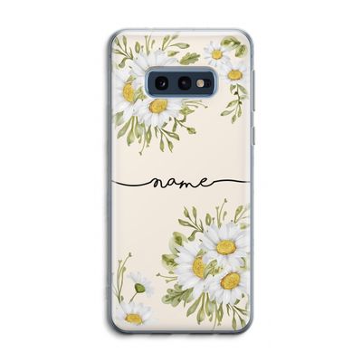 Daisies: Samsung Galaxy S10e Transparant Hoesje